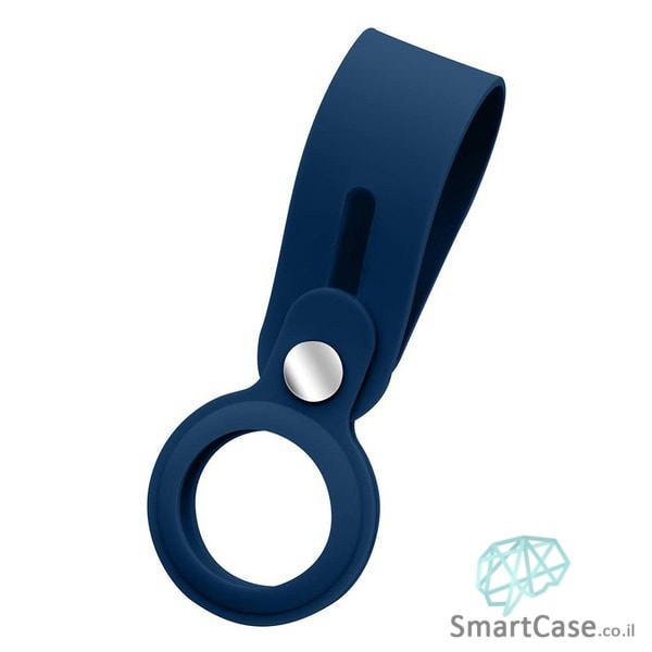 כיסוי קשירה לאייר תג / Apple AirTag Loop בצבע כחול