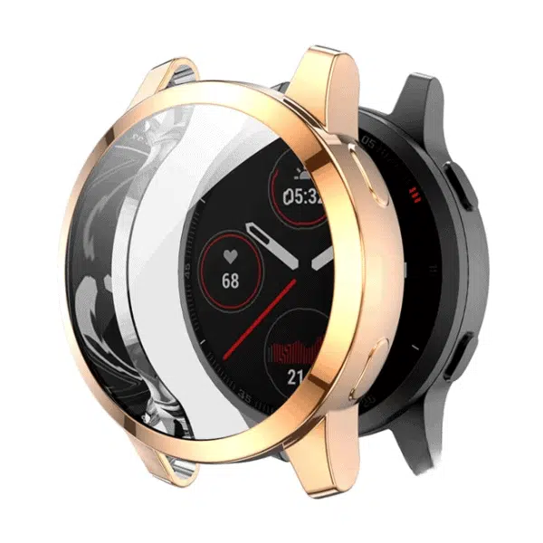 כיסוי היקפי מלא Rose Gold גרמין Garmin Venu 2 / Vivoactive 4
