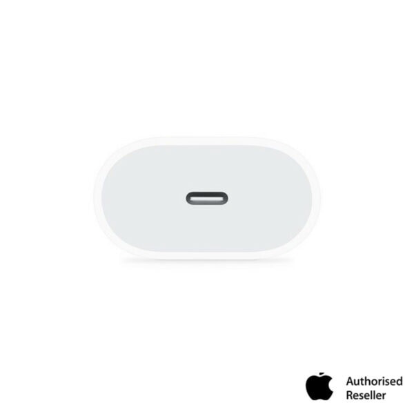 ראש מטען קיר מקורי מהיר Apple 20W USB-C - שנה אחריות ע"י היבואן הרשמי