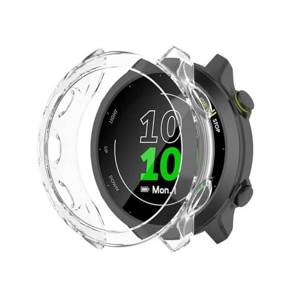 כיסוי היקפי מלא מסיליקון שקוף Garmin forerunner 55