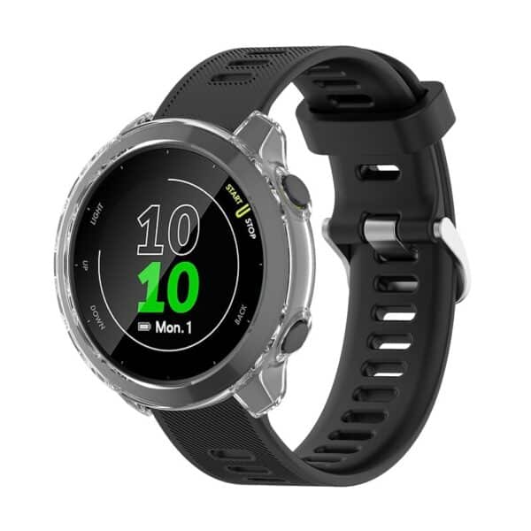 כיסוי היקפי מלא מסיליקון שקוף Garmin forerunner 55