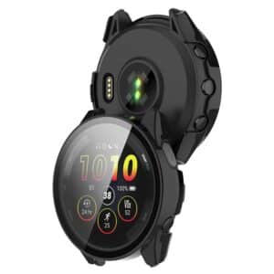 כיסוי היקפי מלא זכוכית Garmin forerunner 265 שחור 