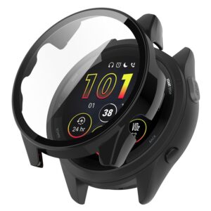 כיסוי היקפי מלא זכוכית Garmin forerunner 265 שחור