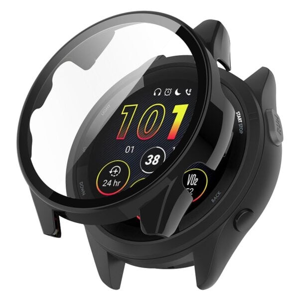 כיסוי היקפי מלא זכוכית Garmin forerunner 265 שחור