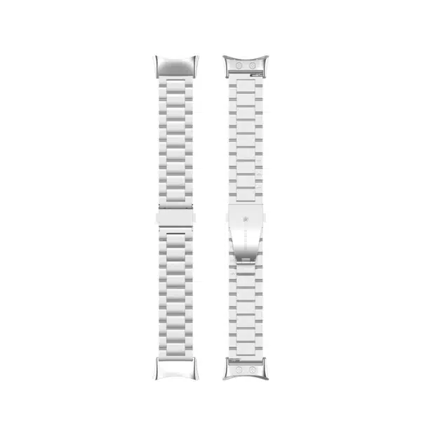 רצועת ברזל חוליות לשעוני Garmin Forerunner 45/45S בצבע Silver רצועת ברזל חוליות לשעוני Garmin Forerunner 45/45S בצבע Silver