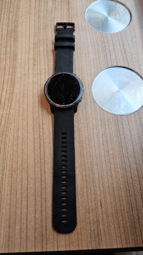 Click to view full screen רצועת סיליקון שחור עם אבזם Quick Release 22mm photo review