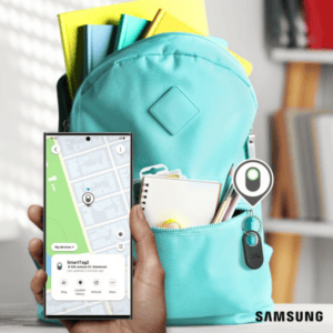 Samsung Galaxy SmartTag2 מארז רביעייה למציאת מזוודות וחפצים יבואן רשמי