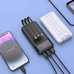 מטען נייד סוללת גיבוי ניידת טעינה מהירה ASPOR 10000mAh 22.5W לבן