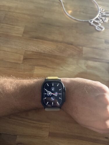 Click to view full screen רצועה לאפל ווטש Alpine Loop בד 44/45/46/49mm Wine Red photo review