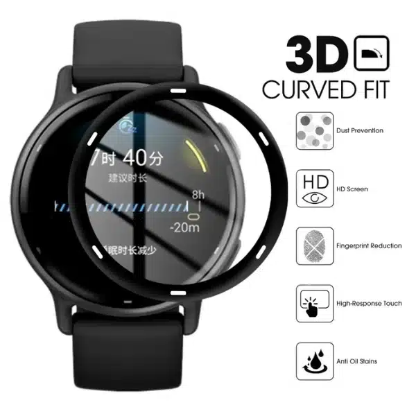 מגן מסך זכוכית אקרילית Garmin Vivoactive 5 PMMA