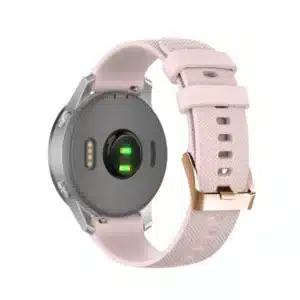 רצועת סיליקון ורוד עם אבזם Quick Release 18mm Rose Gold