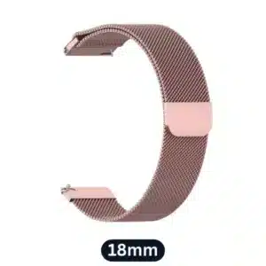 רצועת ברזל מגנט Milanese Quick Release 18mm Pink