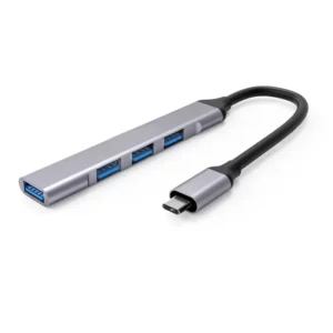 מפצל USB עם 4 כניסות מחיבור Type-C