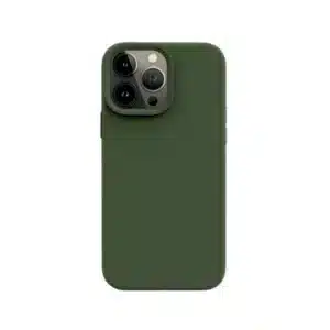 כיסוי לאייפון iPhone 13 סיליקון Dark Green #6