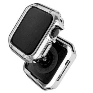 כיסוי סיליקון חלקי ברגים 45mm אפל ווטש Silver