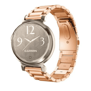 רצועת ברזל חוליות לשעון Garmin Lily 2 Rose Gold