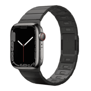 רצועת 316L Stainless Steel יוקרתית 42/44/45/49mm לאפל ווטש Black