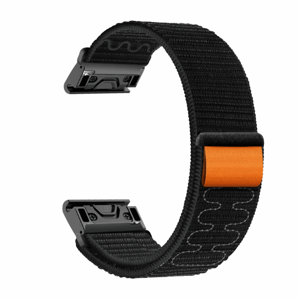 רצועה לשעון גרמין ניילון QuickFit 22MM צבע 09# Deep black