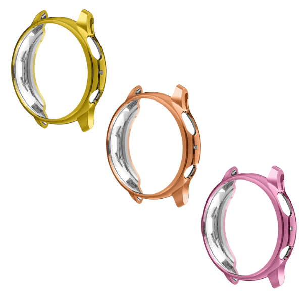 3 כיסוים לשעון גלקסי אקטיב 2 galaxy active זהב,ורוד,זהב ורדים 40MM