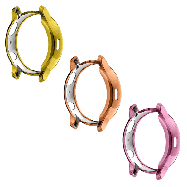 3 כיסוים לשעון גלקסי אקטיב 2 galaxy active זהב,ורוד,זהב ורדים 40MM