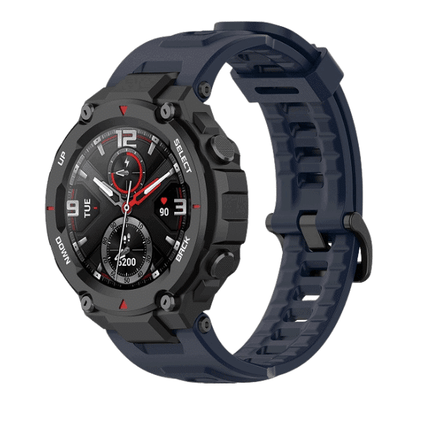 רצועת סיליקון Dark Blue עם אבזם לשעוני Amazfit T-Rex
