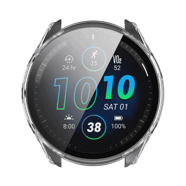 כיסוי היקפי מלא זכוכית Clear גרמין פוראנר 965 Garmin forerunner