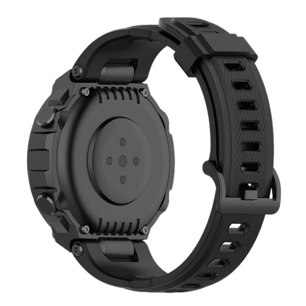 רצועת סיליקון Black עם אבזם לשעוני Amazfit T-Rex