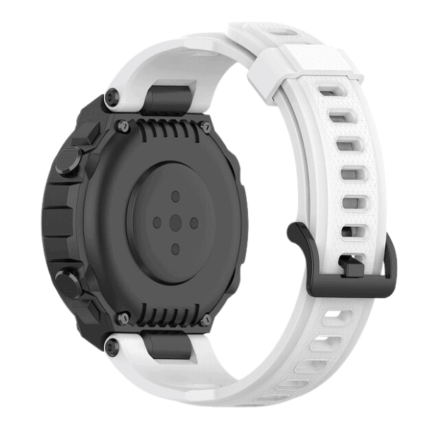 רצועת סיליקון White עם אבזם לשעוני Amazfit T-Rex