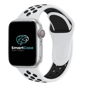 רצועת אפל ווטש ספורט בצבע לבן שחור