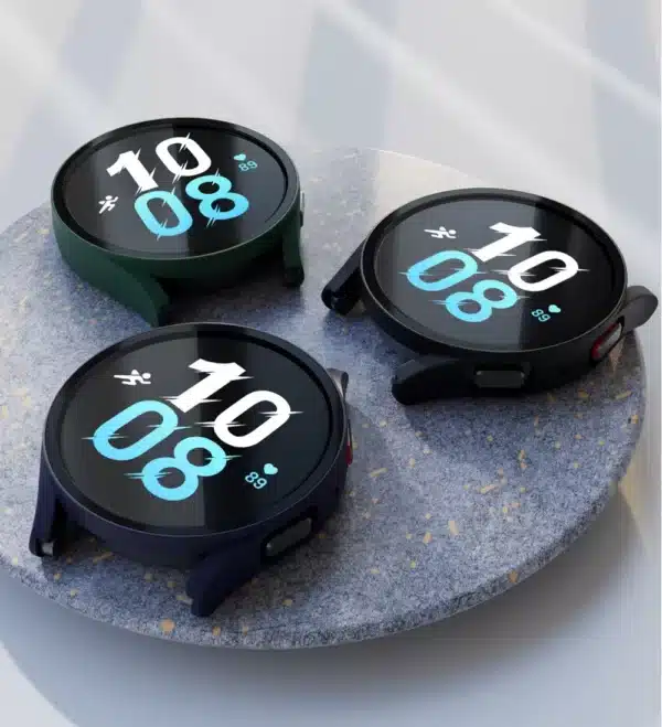 ⁦כיסוי היקפי מלא לשעון סמסונג גלקסי ווטש 5 44mm שחור⁩ – תמונה ⁦2⁩