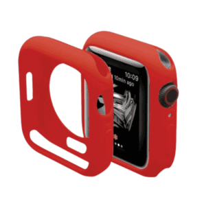 כיסוי סיליקון חלקי 44mm אפל ווטש Red