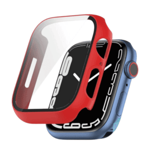 כיסוי זכוכית היקפי מלא 41mm לאפל ווטש Red