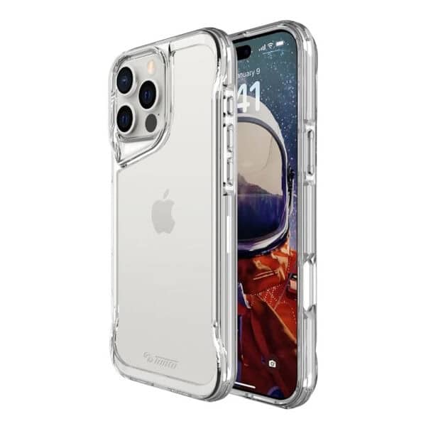 כיסוי לאייפון iPhone 16 Pro שקוף קשיח Toiko Titan