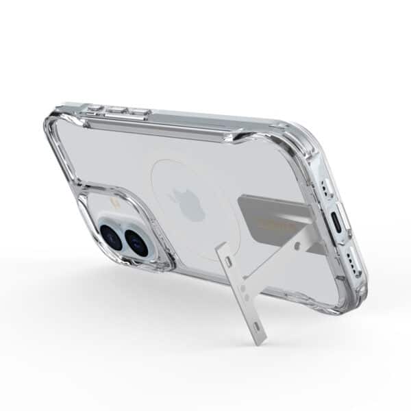 ⁦כיסוי לאייפון iPhone 16 Pro MagStand שקוף קשיח Toiko Titan⁩ – תמונה ⁦2⁩