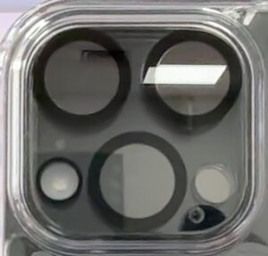 סט שני יחידות מגן זכוכית למצלמה iPhone 16 Pro photo review