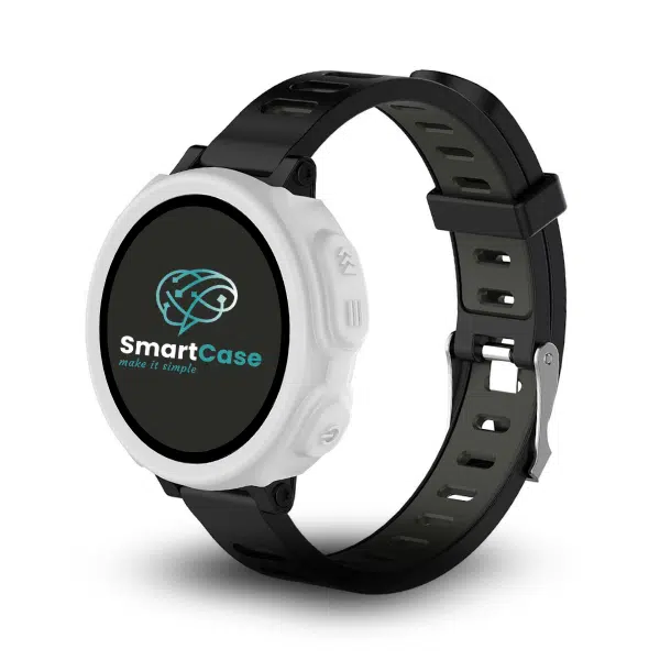 ⁦כיסוי היקפי חלקי מסיליקון Garmin forerunner 235 לבן⁩ – תמונה ⁦2⁩
