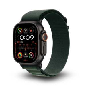 רצועה לאפל ווטש Alpine Loop בד 44/45/46/49mm Dark Green