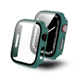 כיסוי זכוכית היקפי מלא 45mm לאפל ווטש Dark Green