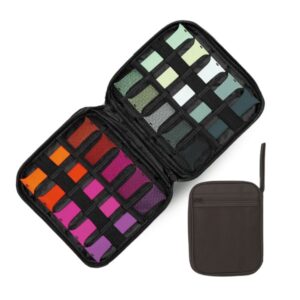 תיק אחסון רצועות לשעון מתאים ל-10 רצועות וכבלים שחור