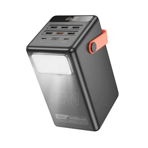 סוללת גיבוי 100,000mAh 65W מטען נייד ופנס Hoco DB03 Max