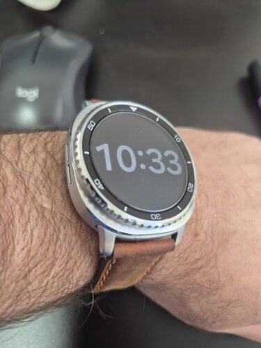 Click to view full screen סט 2 יחידות מגן מסך זכוכית לשעון גלקסי ווטש 8 קלאסיק 46mm photo review