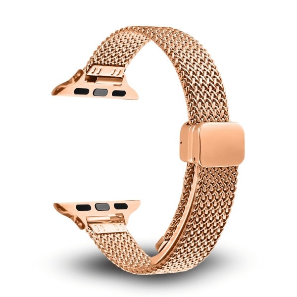 Magnetic Milanese Watch Band Luxury Rose Gold (2)