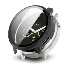 כיסוי היקפי מלא זכוכית Garmin Venu 4 45mm שחור