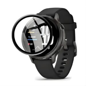 2 יחידות מגן מסך זכוכית אקרילית Garmin Venu 4 45mm PMMA